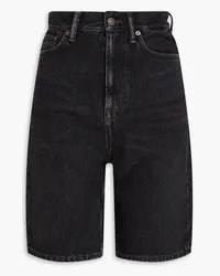 Acne Studios Jeansshorts Schwarz