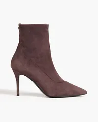 Giuseppe Zanotti Mirea Sock Boots aus Veloursleder Lila