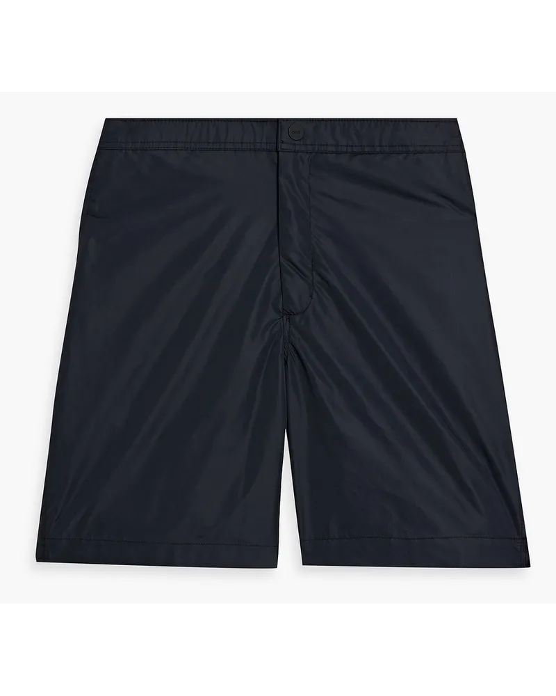 Onia mittellange Badeshorts Schwarz