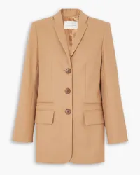 By Malene Birger Porter Blazer aus Twill mit recycelten Fasern und Stretch-Anteil Neutral