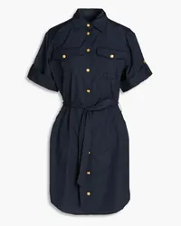 Rag & Bone Roxanne Hemdkleid aus Baumwolle inMinilänge Blau