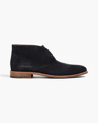 TOD'S Desert Boots aus Veloursleder Blau