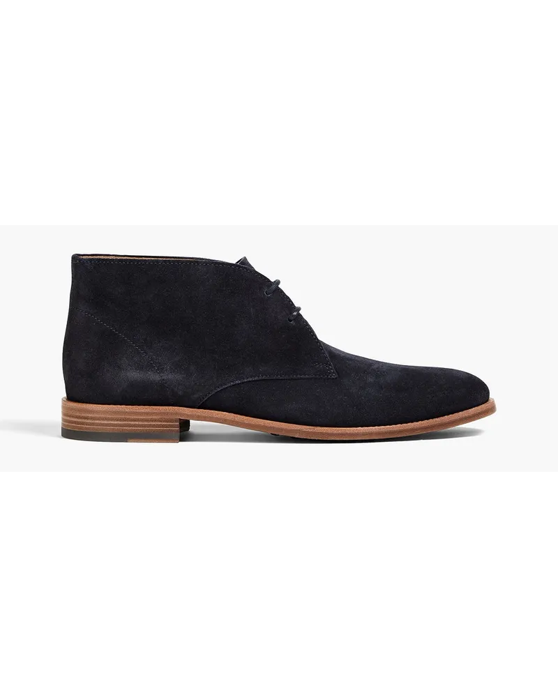 TOD'S Desert Boots aus Veloursleder Blau