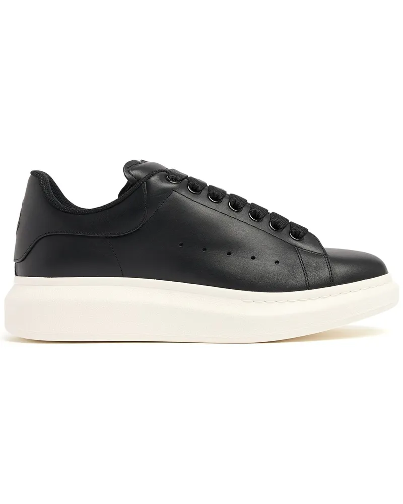 Alexander McQueen Ledersneakers „oversized Schwarz
