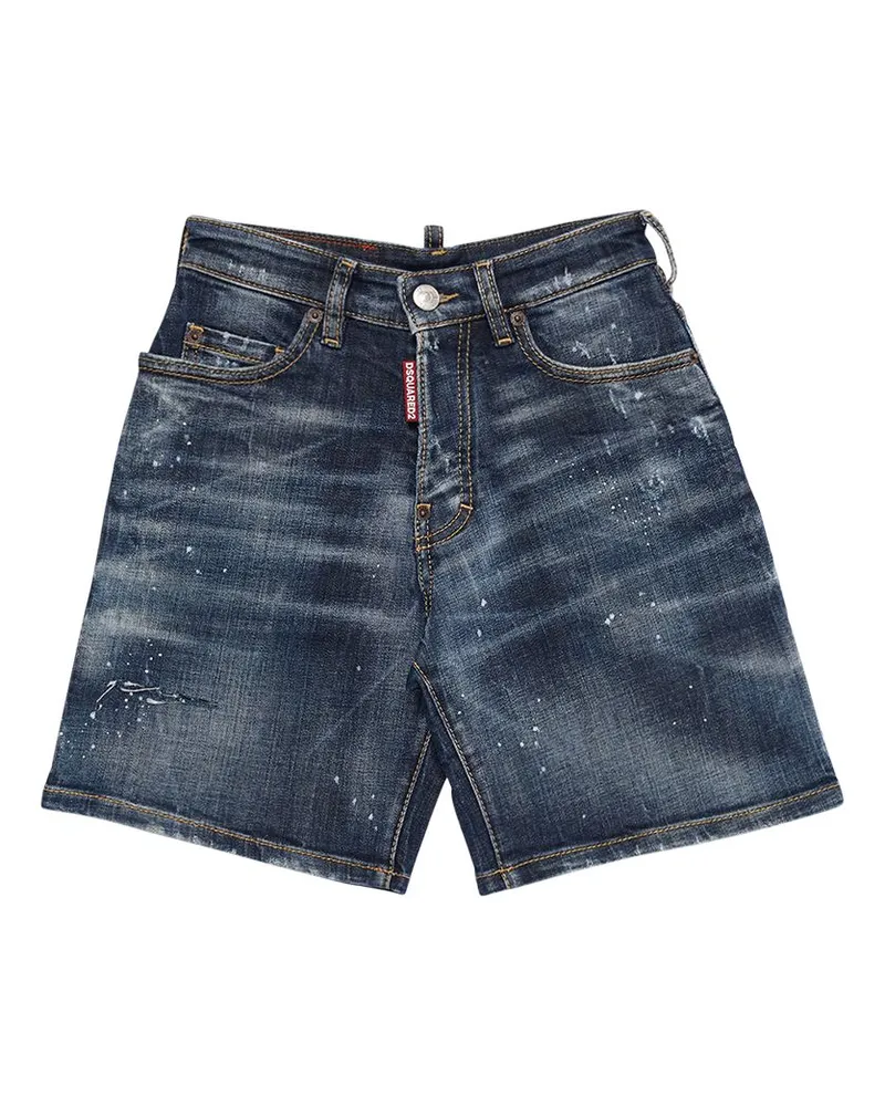 Dsquared2 Shorts Aus Stretch-baumwolldenim