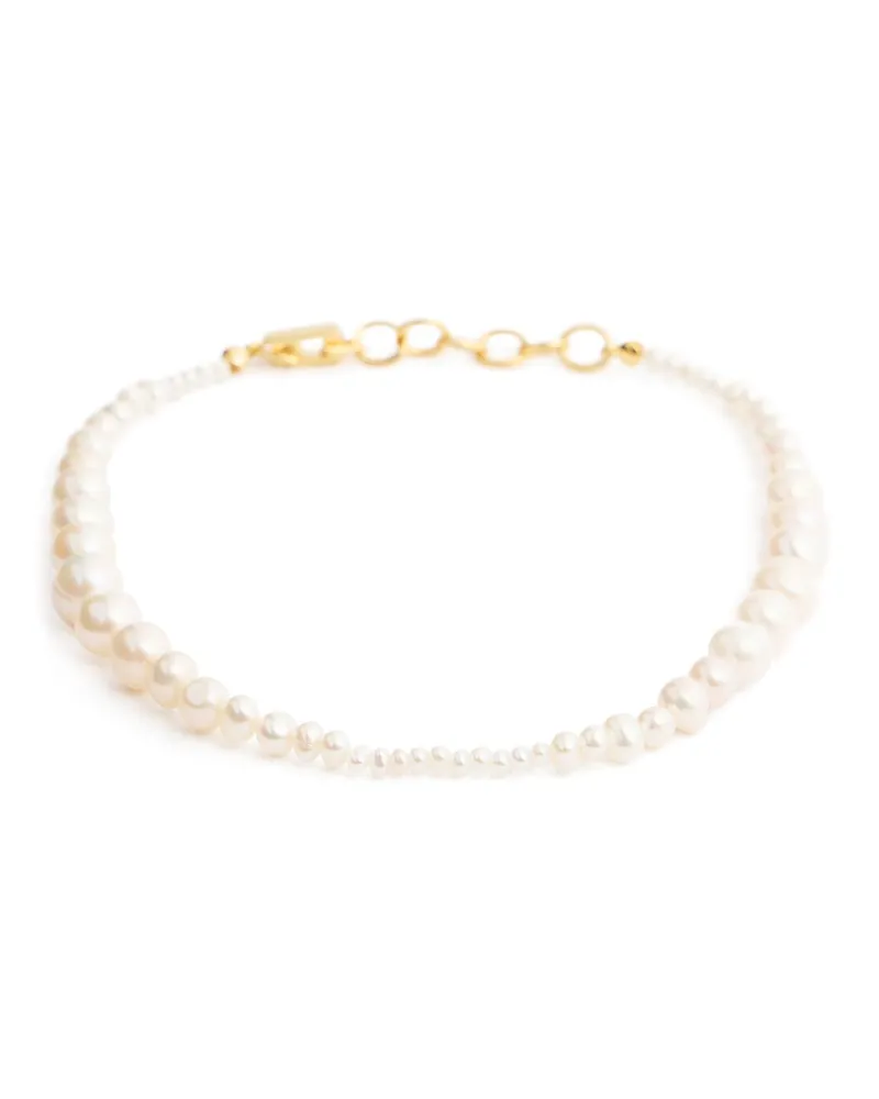 RAGBAG Perlenfußkettchen „odette Gold