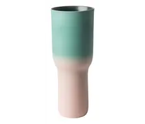 Kleine, grüne und pinke Vase „Sherbet