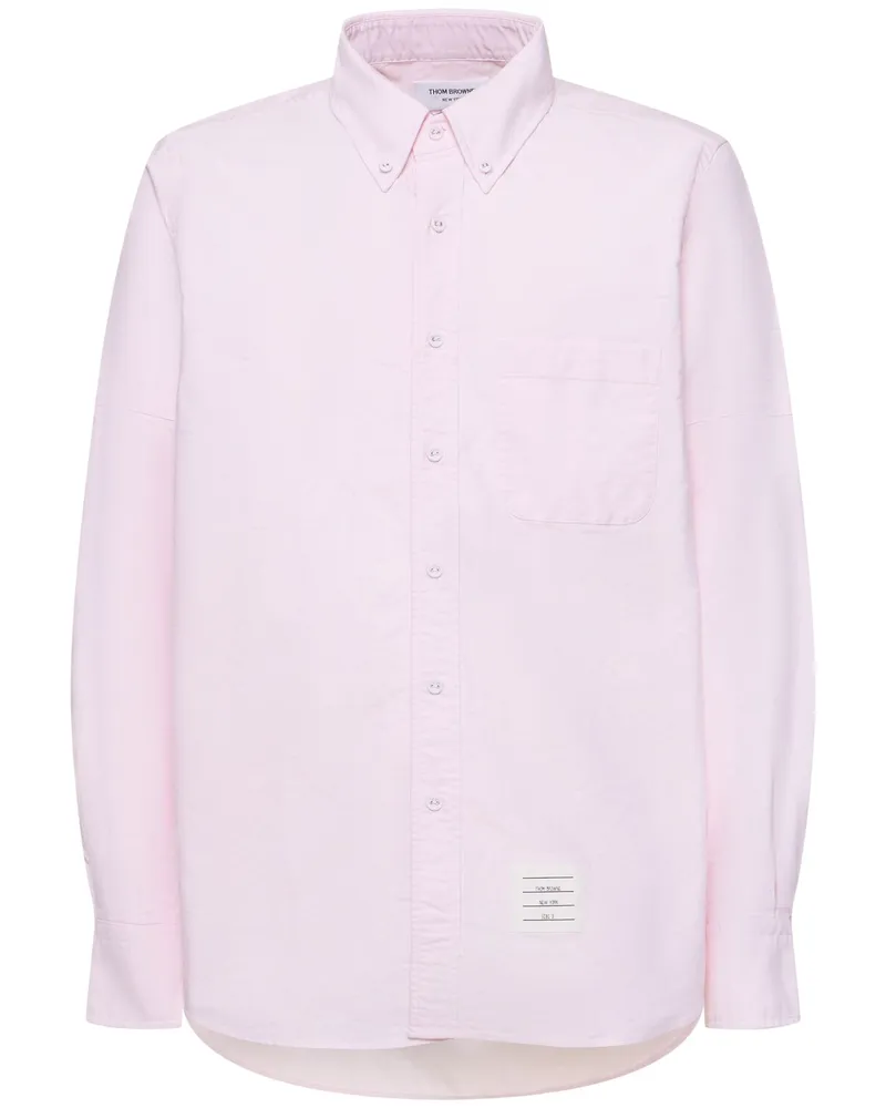 Thom Browne Gerades Button-down-hemd Lt