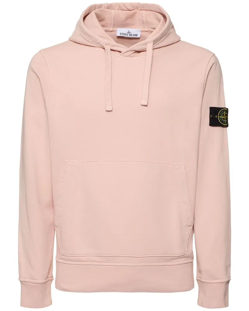 Stone Island Hooded Cotton Sweatshirt Antikrosa
