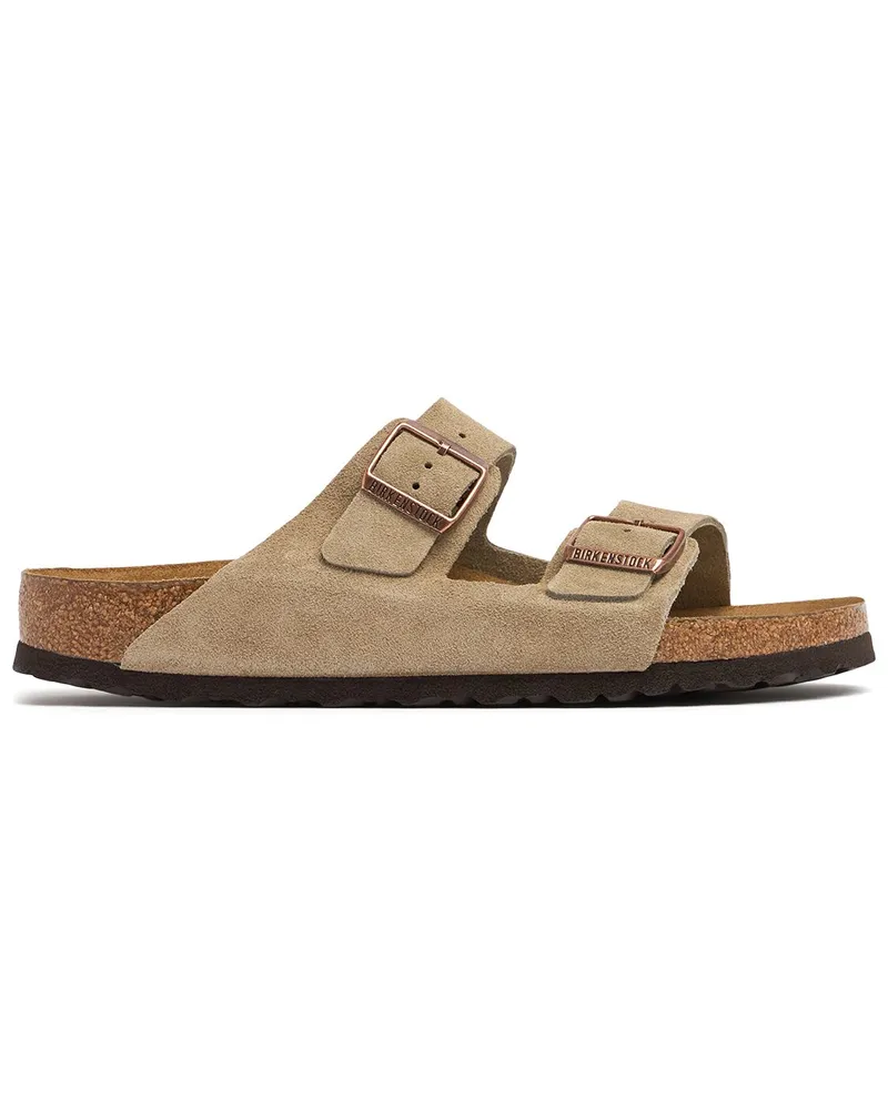 Birkenstock Sandalen Aaus Wildleder „arizona Sfb arizona Graubraun