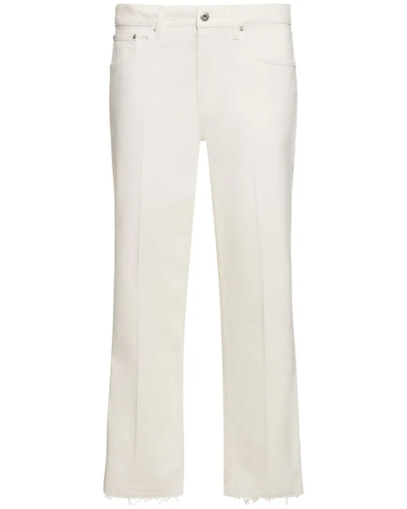 Lanvin 21cm Jeans Aus Baumwolldenim Weiß
