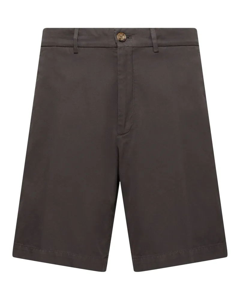 Brunello Cucinelli Bermudashorts Aus Baumwolle Caffe