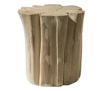 Mittelgroßer Holzhocker „trunk