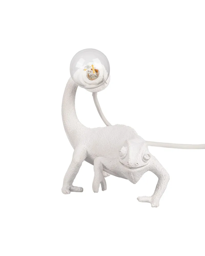 Seletti Lampe „still Chameleon Weiß
