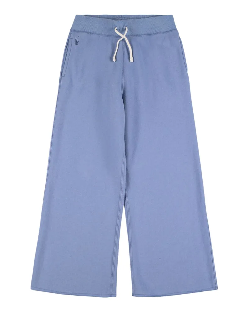 Ralph Lauren Trainingshose Aus Baumwolle Mit Kordelzug Hellblau
