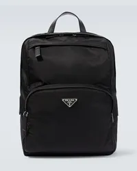 Prada Rucksack aus Re-Nylon Schwarz