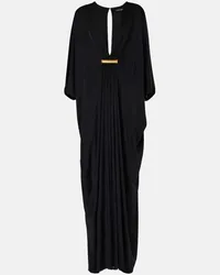 Tom Ford Kaftan aus Satin Schwarz