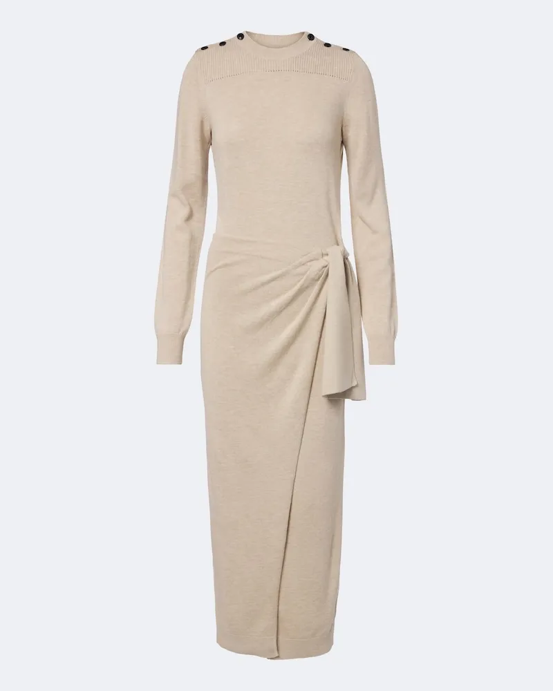 Isabel Marant Pulloverkleid Jozira Beige