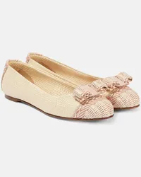 Ferragamo Ballerinas Varina Beige