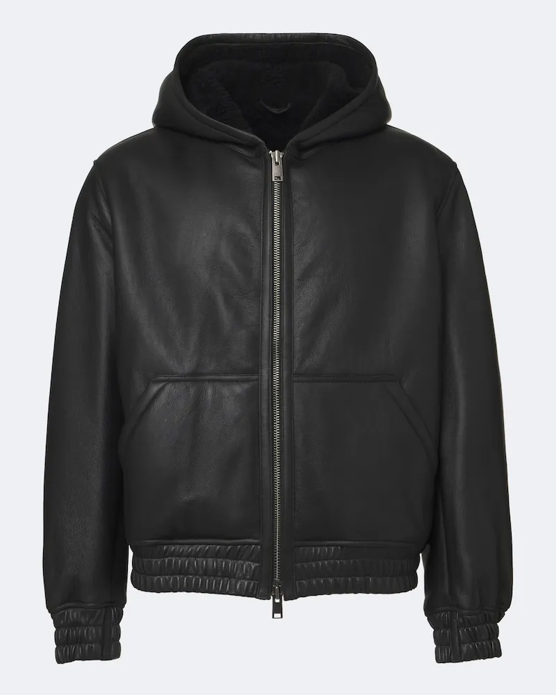 Arma Lederjacke Malen Schwarz