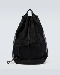 AURALEE X Aeta Rucksack Large aus Mesh Schwarz