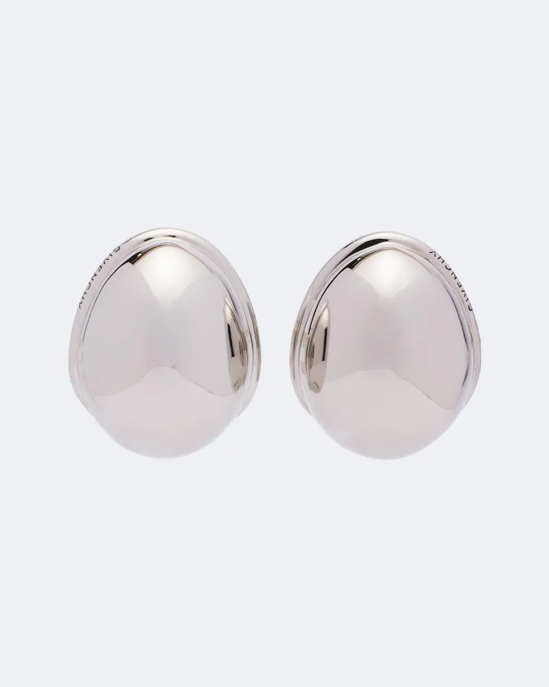Givenchy Ohrringe Sculpt Silber