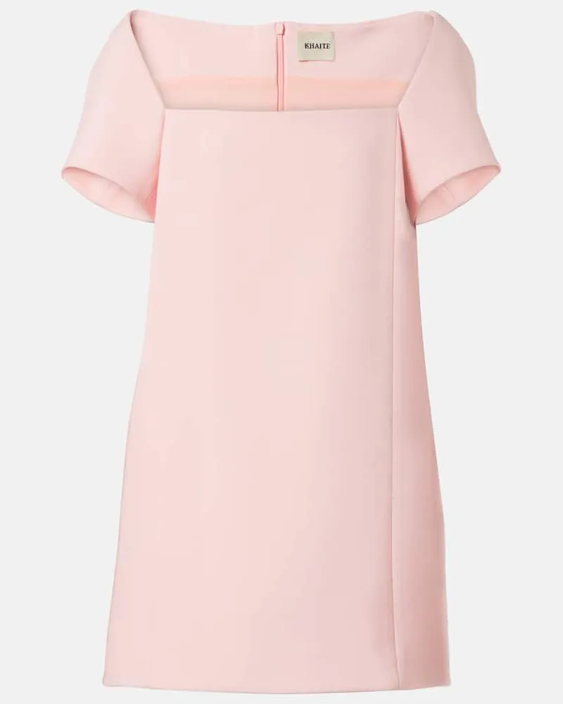 KHAITE Minikleid Benji Rosa