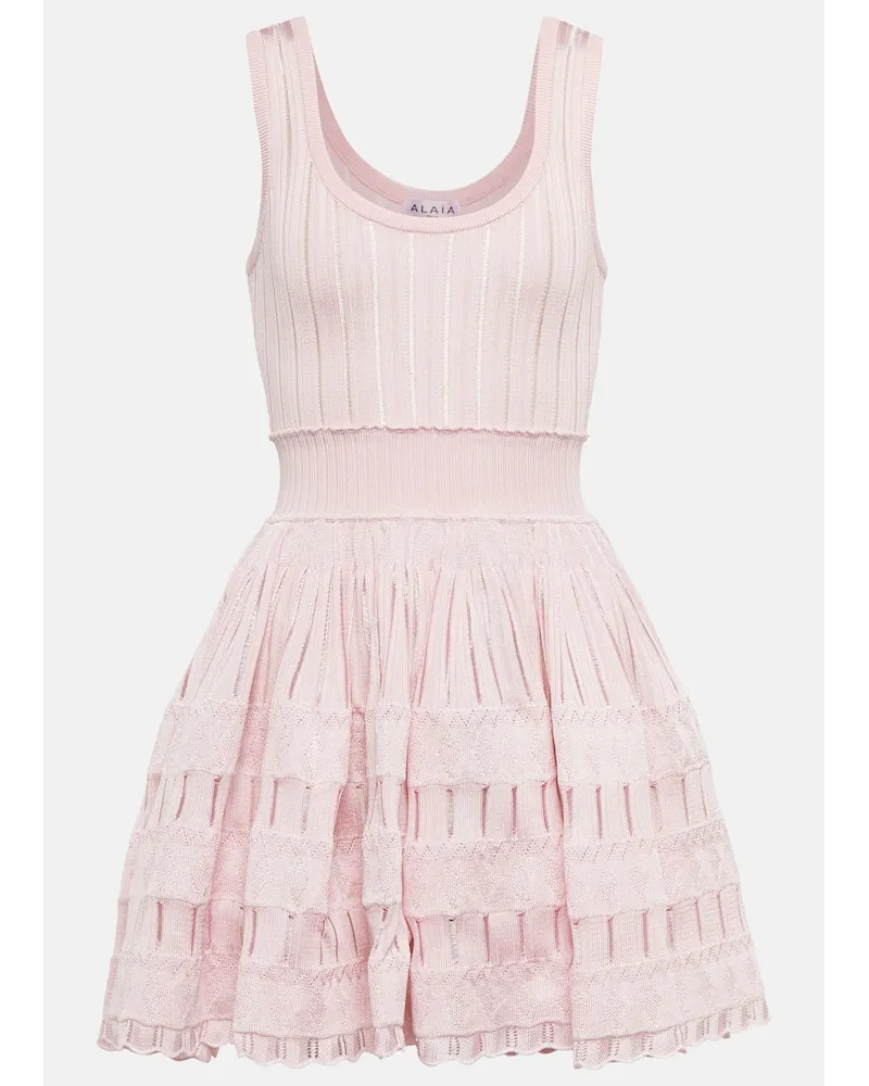 Alaïa Alaïa Minikleid Crinoline Pink