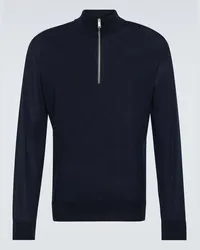 Ermenegildo Zegna Pullover aus Wolle Blau