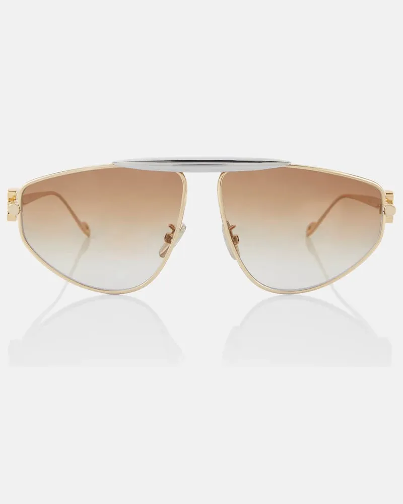 Loewe Aviator-Sonnenbrille Gold