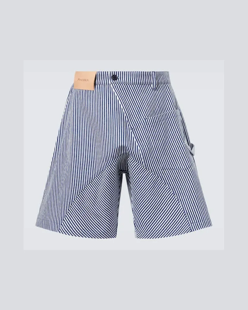J.W.Anderson Shorts aus Baumwolle Blau