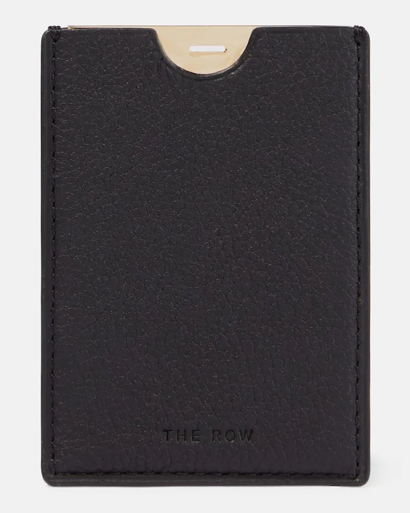 The Row Etui mit Spiegel Schwarz