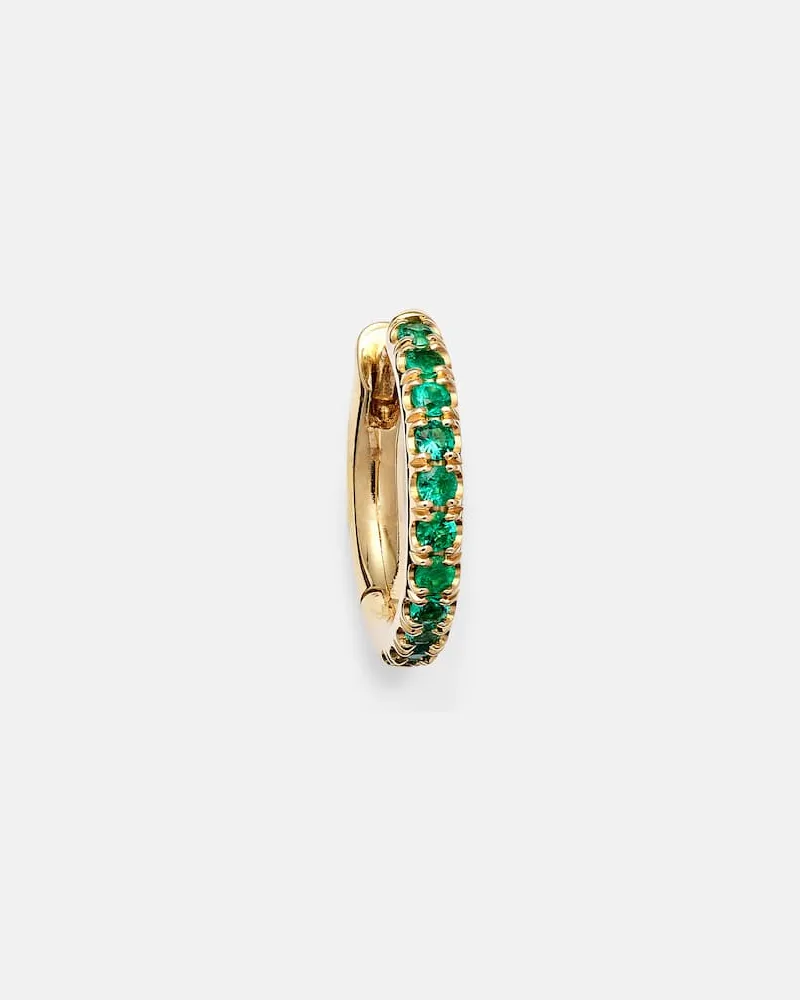 Spinelli Kilcollin Einzelner Ohrring Micro aus 18kt Gelbgold mit Smaragden Gold