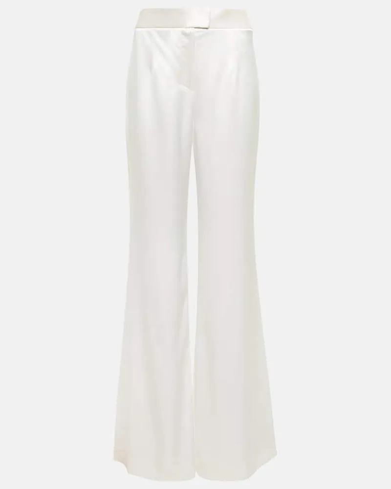 GALVAN Bridal Weite Hose Julianne Weiß