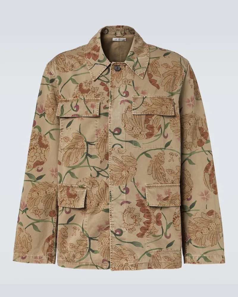 Our Legacy Feldjacke Uniform aus Baumwolle Multicolor