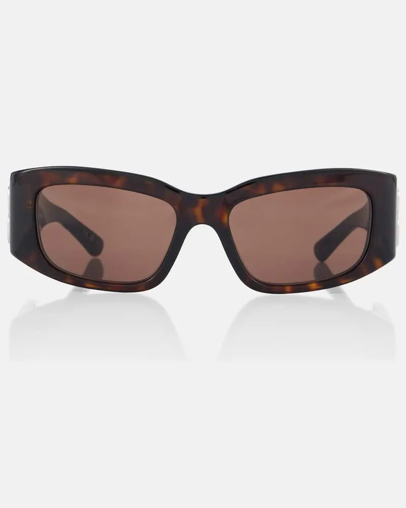 Balenciaga Cat-Eye-Sonnenbrille Bossy Braun