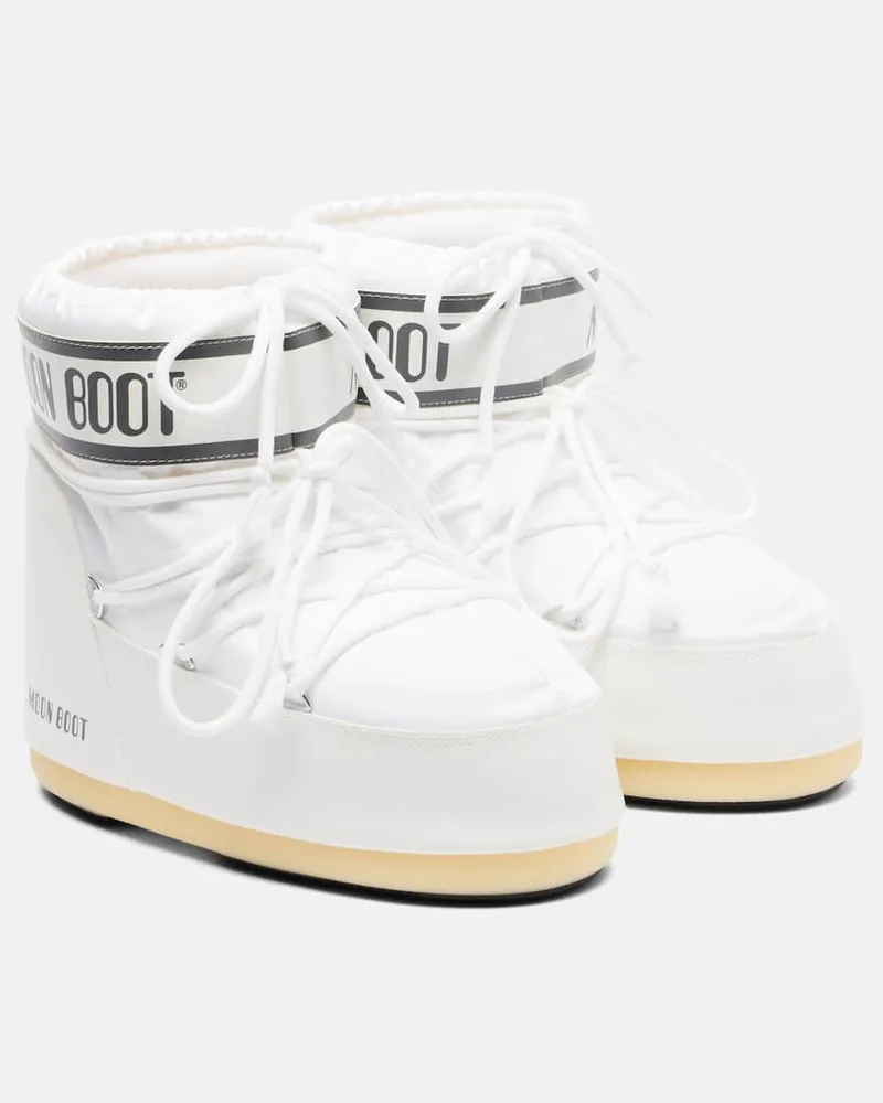 Moon Boot Schneestiefel Icon Low Weiß