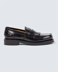 Our Legacy Loafers aus Leder Schwarz