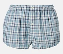 Shorts aus Baumwolle