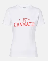 VETEMENTS T-Shirt A Little Bit Dramatic Weiss