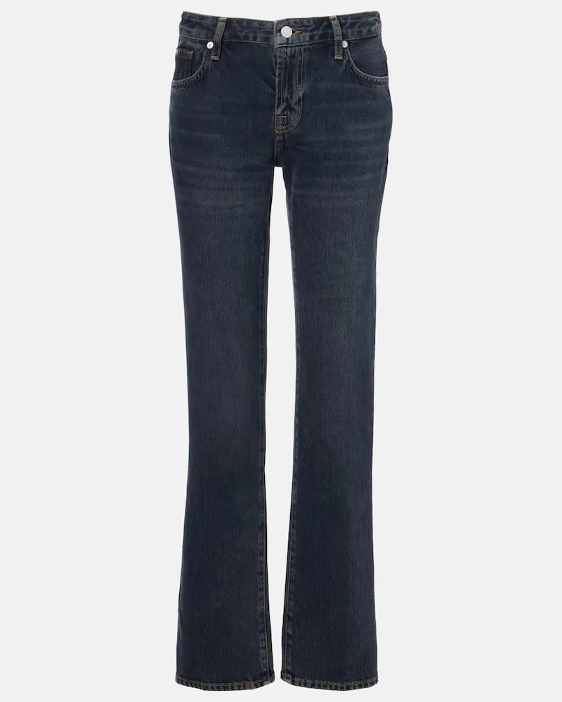 7 for all mankind Straight Jeans Calie Blau
