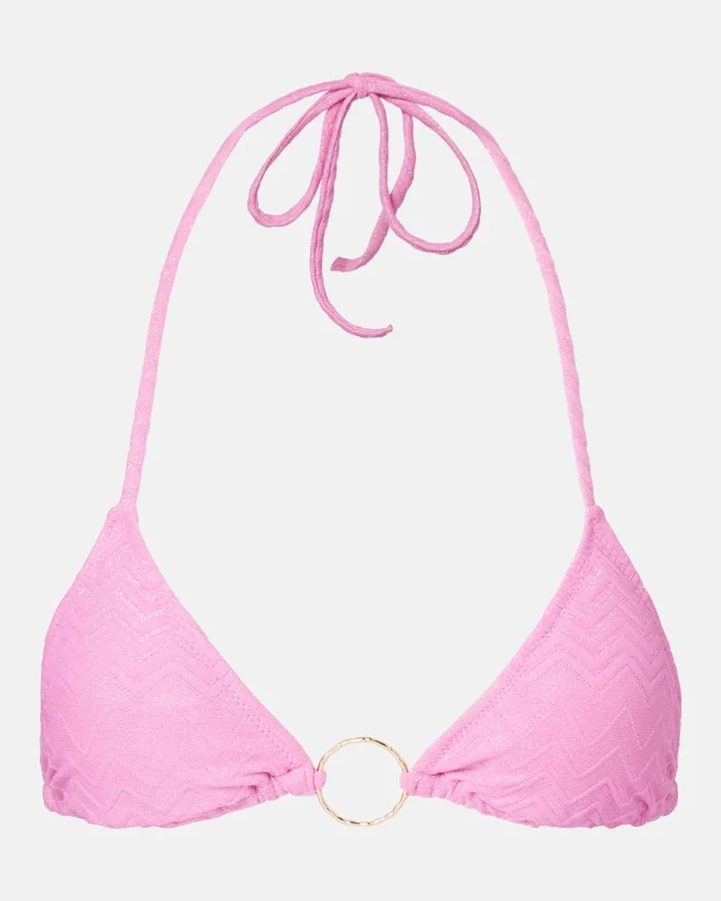 Melissa Odabash Bikini-Oberteil Miami Pink