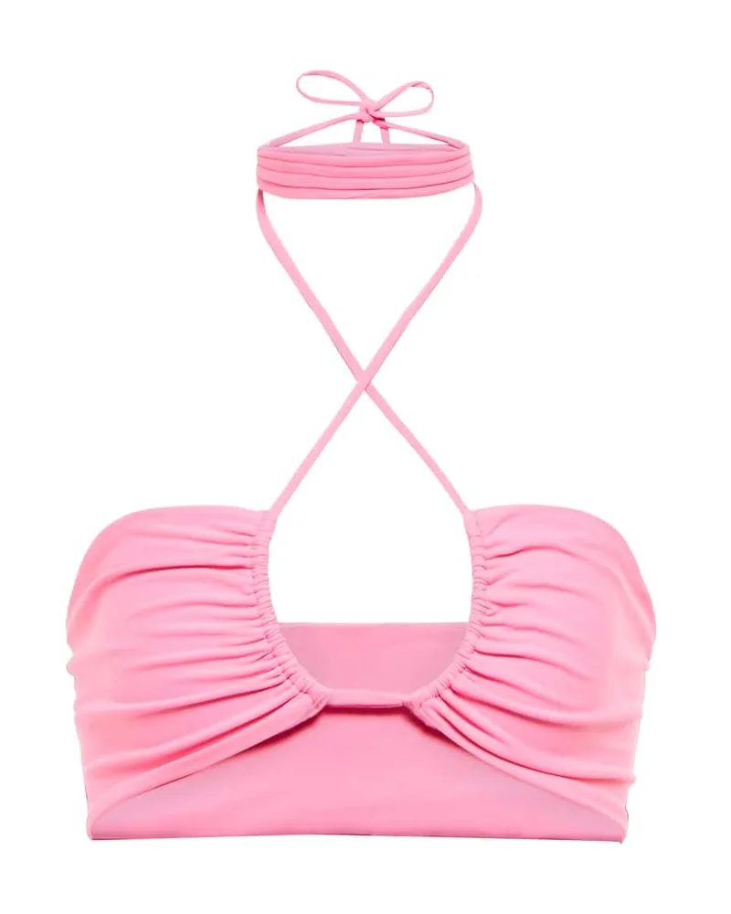 Magda Butrym Bikini-Oberteil Pink