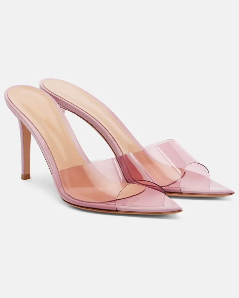 Gianvito Rossi Pantoletten Elle 85 Rosa