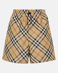 Burberry Bermuda-Shorts  Check Beige