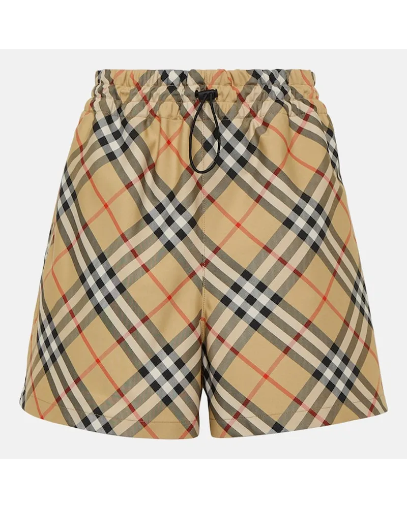 Burberry Bermuda-Shorts  Check Beige