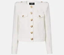Jacke aus Baumwoll-Canvas