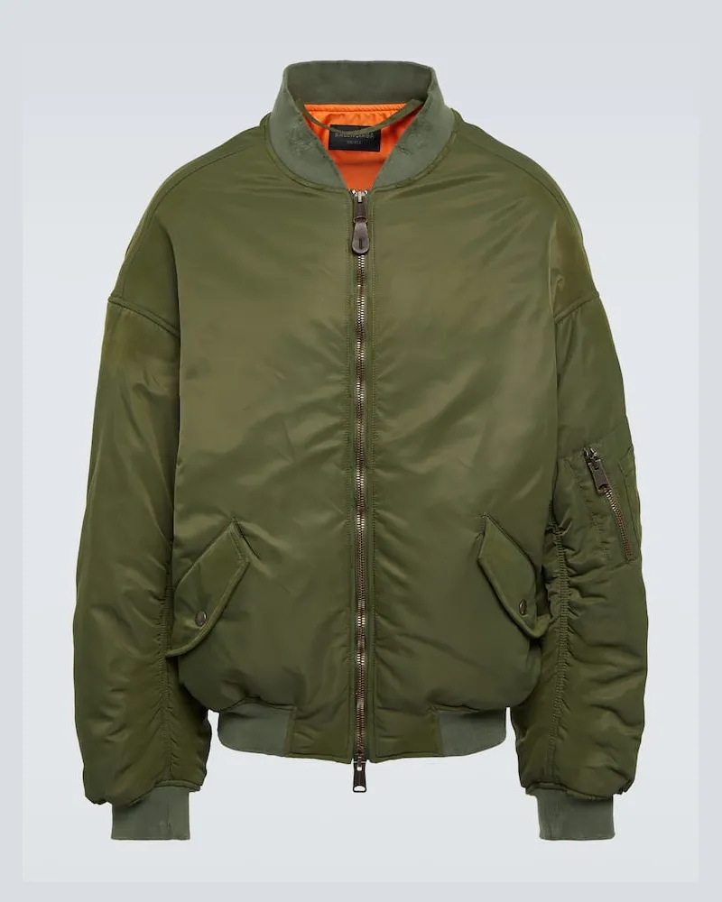 Balenciaga Bomberjacke Grün