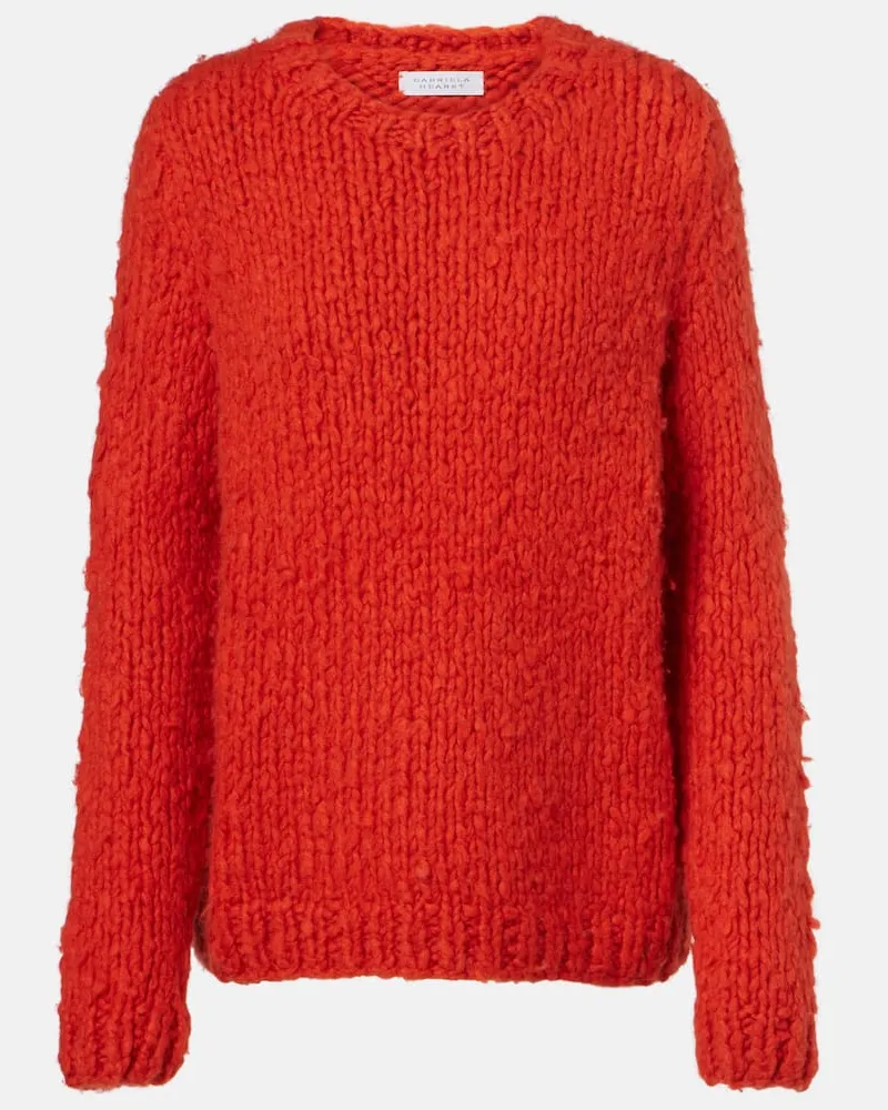 Gabriela Hearst Pullover Lawrence aus Kaschmir Orange