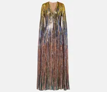 Robe mit Pailletten